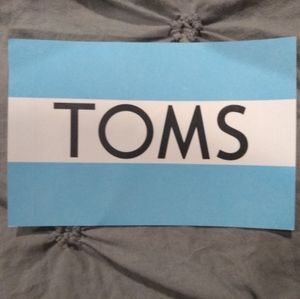 Toms Sticker ADD TO YOUR BUNDLE AND GET IT FREE